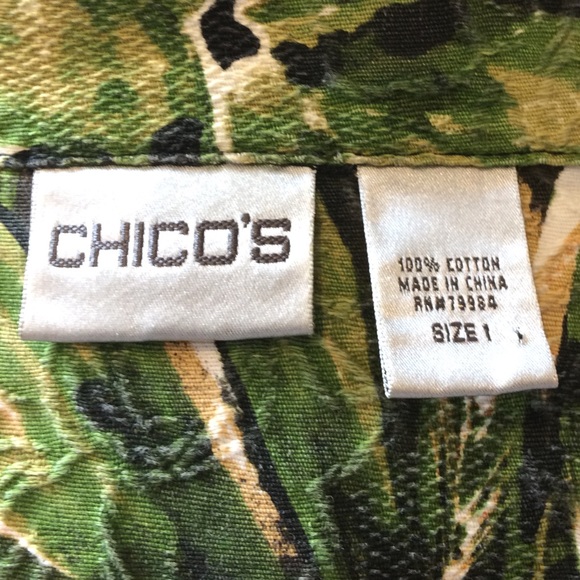 Chico’s Floral Blazer - Picture 6 of 6